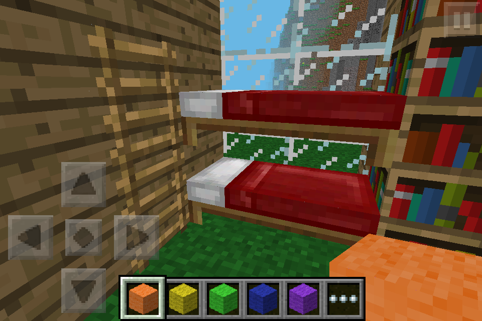 Guidecraft Bunk Beds Pe Furniture, How To Make A Bunk Bed In Minecraft With Doors